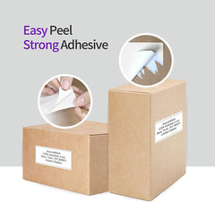 12 Rolls 4″ X 2″ Direct Thermal Labels for Barcodes Postage Address Shipping Lab