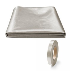 78.7×43.3in Faraday Fabric – Military Grade Electromagnetic Shielding Cloth for