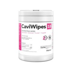 Case 12 Canisters Disinfectant Wipes CaviWipes #14-1100- 160 Count