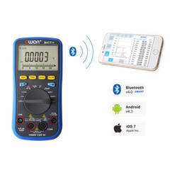 Owon B41T+ T-RMS AC/DC Datalogging Multimeter 750VAC/1000VDC Bluetooth + adapter