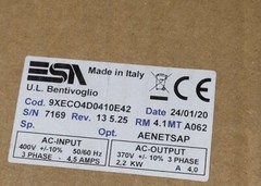 Selema 9XECO4D0410E42 ECO 4 Servo Drive ESA