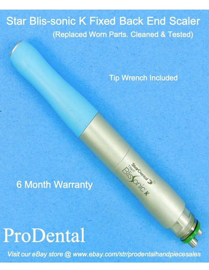 Star Titan Blis-sonic K Fixed Back Dental Handpiece Scaler – ProDental