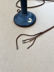 VINTAGE WESTERN ELECTRIC COMPANY CANDLESTICK PHONE JAN. 26, 1915 DISPATCH BRASS