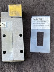 Erico Cadweld VBC2QV3C Graphite Weld Mold B806A01 Exothermic Grounding Mold OEM