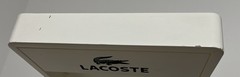 LACOSTE Eyewear Countertop Display Case Rack – Multi-Shelf Acrylic & Wood