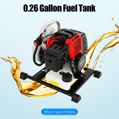 2.3HP 2-Stroke Gasoline Water Pump High-Pressure Irrigation Transfer Pump 1.5in