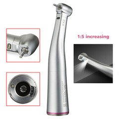 NSK Ti-MAX X95L Estilo Dental 1:5 LED Contra Angulo Fibra Optica Anillo Rojo