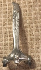 Vintage Goldblatt Skate Wheel Joint Raker Tool Bricklayer Masonry, Kansas city.