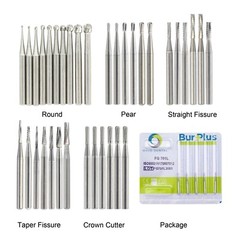 Prima Wave Dental Carbide Burs High Speed FG 19mm / Surgical FGOS FG SL 557 25mm