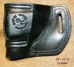 Gary C’s Leather Avenger OWB Right Hand HOLSTER – for the Ruger LCR/LCRx 1-7/8″
