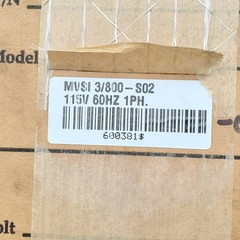 ITALVIBRAS MVSI 36-1680 Single Phase 115VAC Vibrator 1659 lbs 3600 RPM – NEW