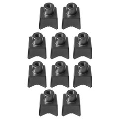 10Pack Forestry Mulcher Teeth For Quadco QH10078T 22-0019 Raytree Handy Mulcher
