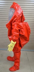 ONESuit Flash Protective Hazmat Suit NFPA 1901,2005 ed X-Large Saint Gobain SEI