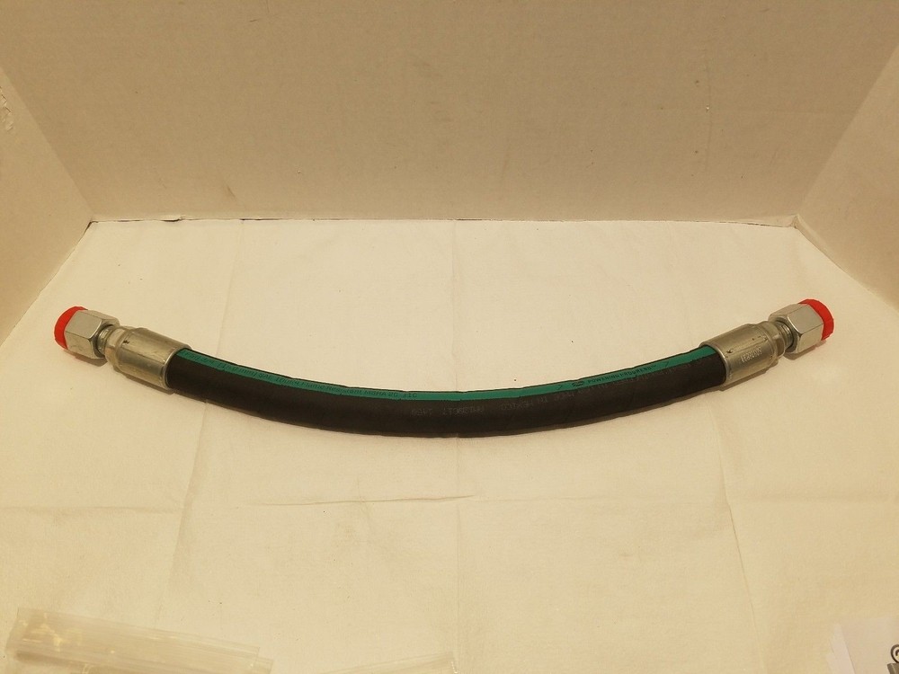 3/4″ Gates 12M4K Hydraulic Hose Assembly-23″ Long-Female 12G 12FJX Swivels 3/4″