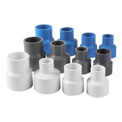 PVC Reducing Straight Connectors Socket Water Pipe Hose Reducer Coupling Adapter