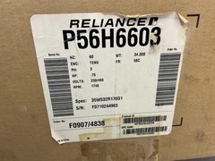 Baldor Reliance P56H6603, 3 Phase Motor, 3/4 HP, 230/460V, 2/2/1.1 A, 1740 RPM
