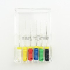 Endodontic Hand files Endo Root canal K files Dental Stainless Steel#6/8/10 25MM