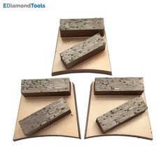 Concrete Grinding Discs for Fast Change Grinders #60/80 Grit Soft Bond 3 pcs