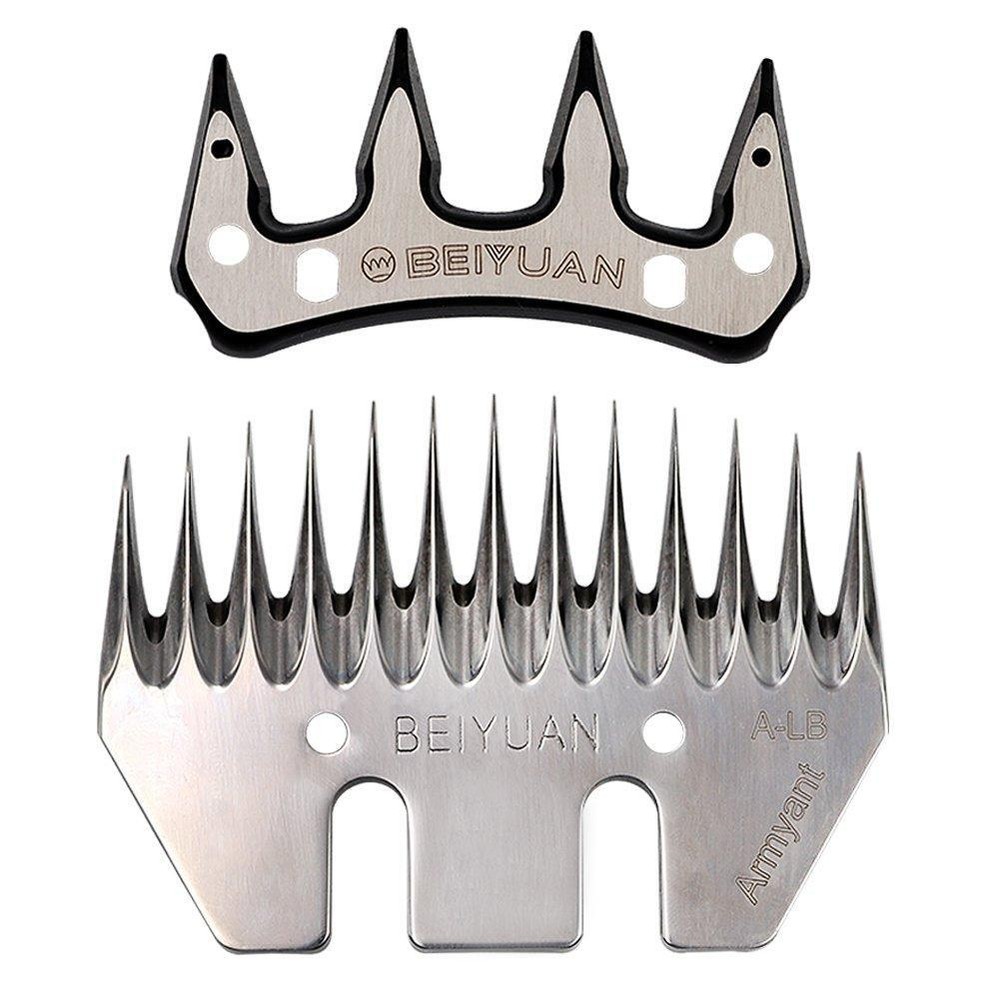 Sheep Shears Blades Straight 13 Tooth Electric Wool Comb Cutter Goats Clipper Sc