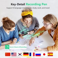 4-in-1 Translator Pen & Reading Pen for Dyslexia Readers,Students and Language L