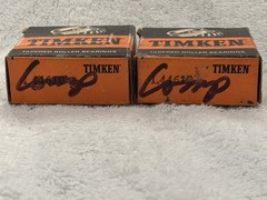 2x NOS TIMKEN L44649 L44610 44649/44610 Taper Roller Bearings In Original Boxes