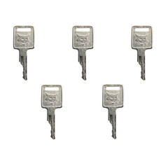 5 pcs Bobcat Ignition Key 6693241 Fits Skid Steers, Excavators FAST SHIPPING