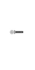 M5-0.8 x 20mm 90° Flat Head Screw Phillips Countersunk Nylon Fastener K69566