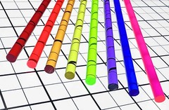 8 DIFFERENT CLEAR COLOR ACRYLIC PLEXIGLASS PLASTIC LUCITE ROD 1/4” INCH DIAMETER
