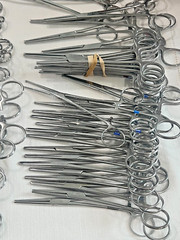 Assorted Lot of 108 Various Brand & Size Of OR Medical Surgical Instruments, S.S