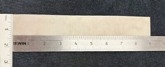 Stainless Steel Sheet Metal (6 pieces) 24ga. 1-1/4″ x 9″ Type 316 S S