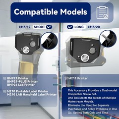 Lab Magnet Accessory Compatible for Brady M210, M210 Lab, M211, BMP21, BMP21-PLU