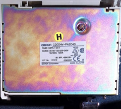 Omron C200HW-PA204S SYSMAC C200H PLC Power Supply Unit AC100-240V USED