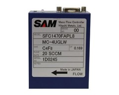SAM FANTAS SFC1470FAPL8 MASS FLOW CONTROLLER GAS C4F8 FLOW 20SCCM