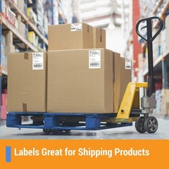OfficeSmartLabels USPS Click-N-Ship with Receipt Shipping Labels for Laser & …