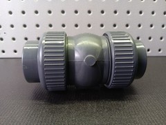 1″ Chemtrol TRUE UNION PVC CHECK VALVE PVCI-1 (bn)