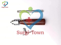 Orthopedic Fiber Handle Drill With Chuck & Key Veterinary Instruments