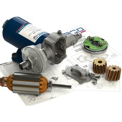 UP14 Pump with Bronze Gears 46 L/min. 24 volt. or 12 volt. 164 500 13 – 12