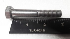 Qty 200 1/2″-13 x 3″ ASTM F593 18-8 Stainless Steel Hex Cap Screw Bolt