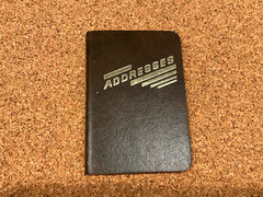 True Vintage Address / Phone Number Book A TO Z LISTS 2×3″ MINI Pocket Blank