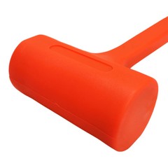 2 Lbs Dead Blow Rubber Mallet 2″ x 2″ Face Hammer Non-Marring