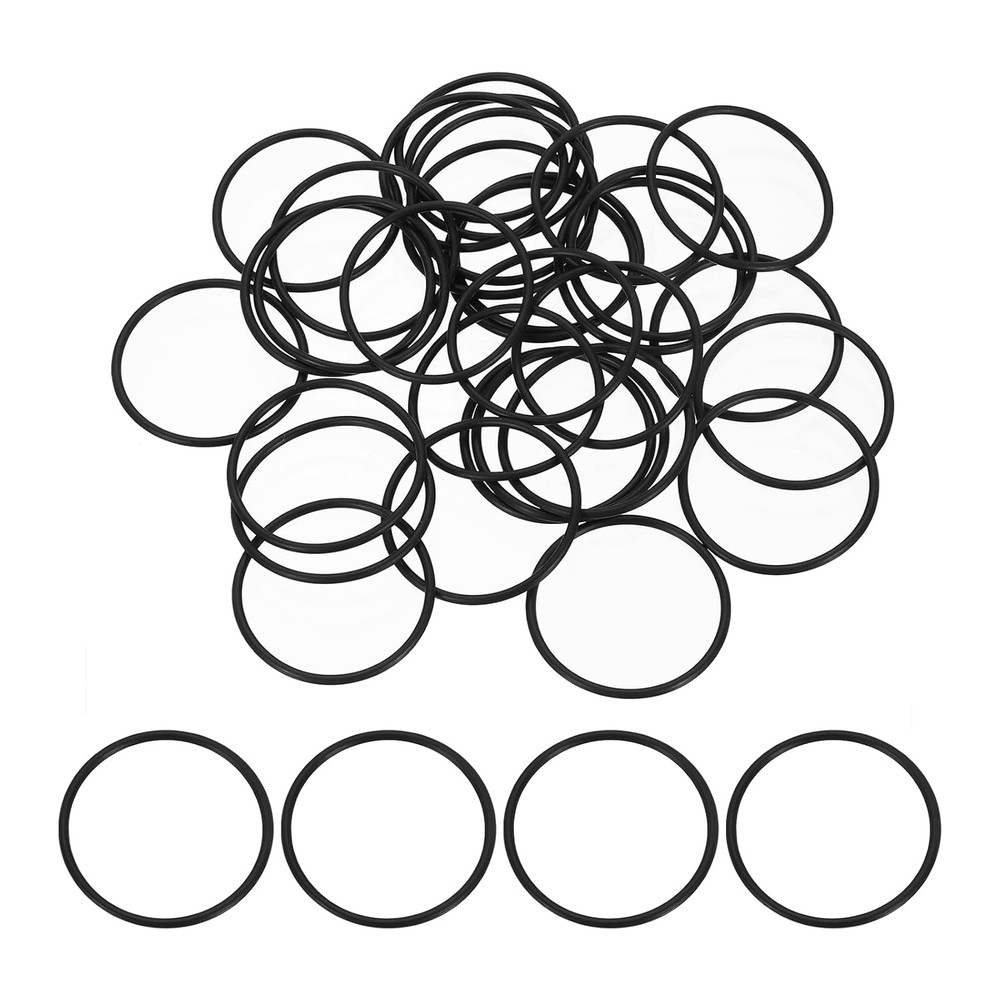 50Pcs AS-026 O-Rings, Nitrile Rubber O-Rings 1-1/4″ ID, 1-3/8″ OD, 1/16″ Width r