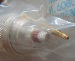 AMP 225392-2 Connector RF/ Coaxial Connector N-Type 50 Ohm Crimp Gold Mount