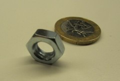 Zinc Plate Steel Grade 2 Hex Nut, RH 5/16″-18 x 3/16″ Height x 1/2″ W 300 Pcs