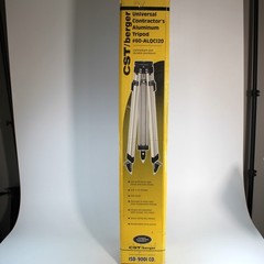 CST/Berger 60-ALQCI20 Universal Contractors Aluminum Tripod Quick Clamp Orange