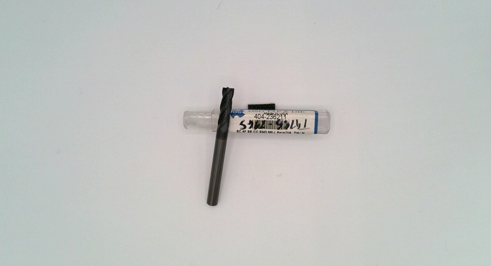 OSG 404-236211 6mm 4FL TiAlN Carbide Square End Mill 19mm LOC 64mm OAL USA NEW