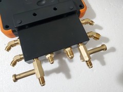 NAVAC NX4 NEXUS 4-Valve Bluetooth-Enabled Smart Digital Manifold Gauge