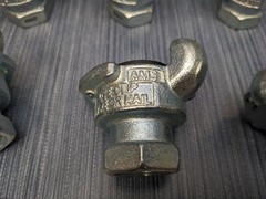 Lot of 6 Dixon Air King AM3 1/2″ NPT Female Coupler Iron & 6 Cotter Pins