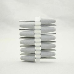 50 Pcs Dental 2.35mm Lab Silicone Rubber Polishing Burs Shank Polishers Diamond
