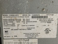 Manitowoc IY-0906A 30″ Indigo™ Half Cube Ice Machine Head – 901 lb, Air-Cooled