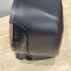 San Jamar SJMR4000TBK Twin 9″ Jumbo Roll Toilet Paper Dispenser Commercial Black
